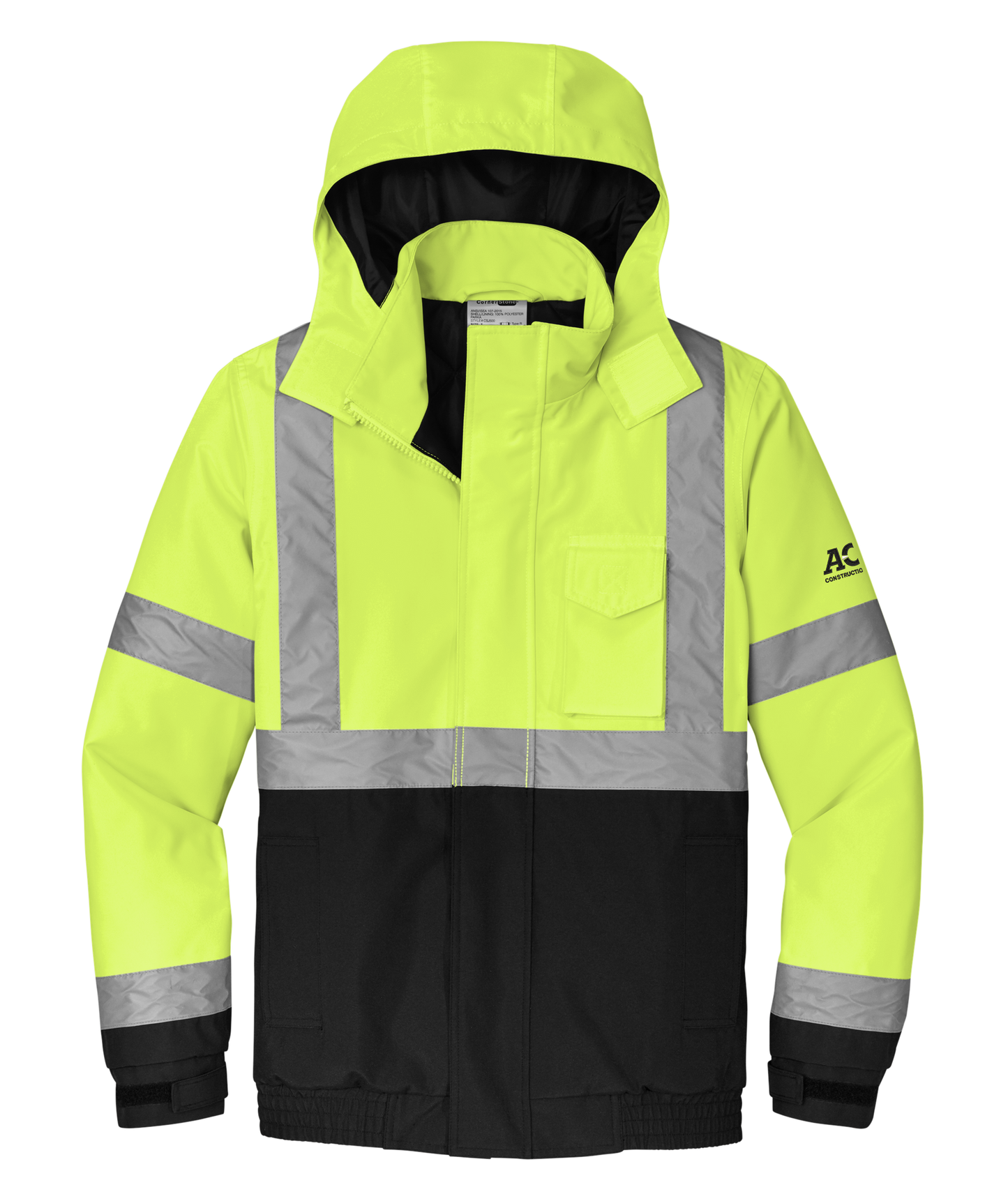 CornerStone ANSI 107 Class 3 Economy Waterproof Insulated Bomber Jacket