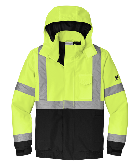 CornerStone ANSI 107 Class 3 Economy Waterproof Insulated Bomber Jacket