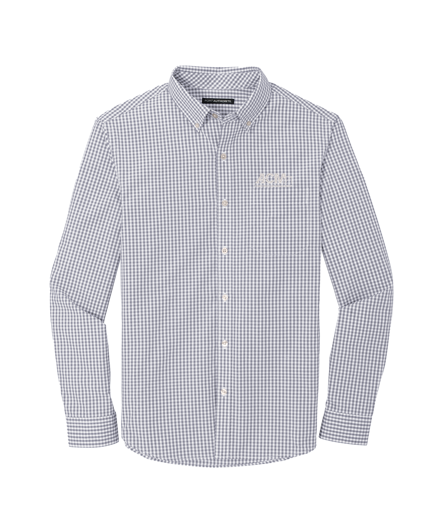 Port Authority Broadcloth Gingham Easy Care Shirt